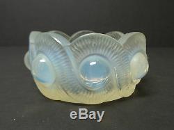 Lalique Crystal OPALESCENT Art Deco GAO Ashtray