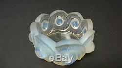 Lalique Crystal OPALESCENT Art Deco GAO Ashtray