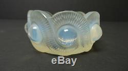 Lalique Crystal OPALESCENT Art Deco GAO Ashtray