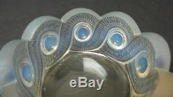 Lalique Crystal OPALESCENT Art Deco GAO Ashtray