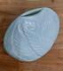 Lalique Filicaria Opalescent Green Art Glass Vase With Raised Leaf Design