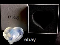 Lalique Knotted Opalescent Hart