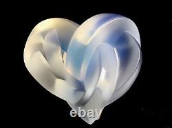 Lalique Knotted Opalescent Hart