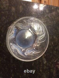 Lalique Ondines Opalescent Bowl