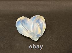 Lalique Opalescent Heart Excellent Condition