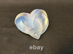 Lalique Opalescent Heart Excellent Condition