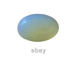 Large Antique Opalescent Glass Egg