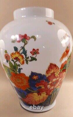 Large Vintage Opaline Cased Glass Ginger Jar