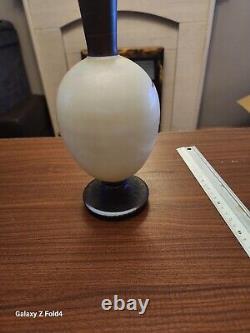Late 19th Century Possibly Pallme Konig Opaline Hand Painted Glass Vase