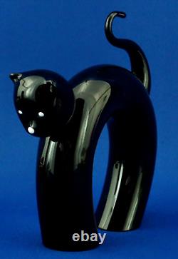 Lucio Zanetti SCULPTURE Cat opaline glass MURANO VENICE LA MURRINA DISCOUNTED