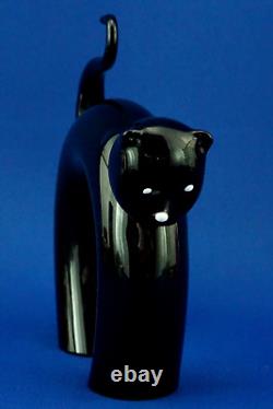 Lucio Zanetti SCULPTURE Cat opaline glass MURANO VENICE LA MURRINA DISCOUNTED