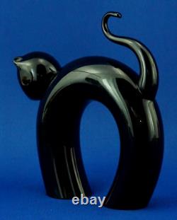 Lucio Zanetti SCULPTURE Cat opaline glass MURANO VENICE LA MURRINA DISCOUNTED