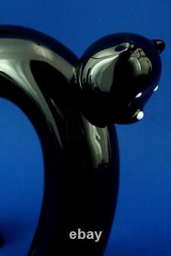 Lucio Zanetti SCULPTURE Cat opaline glass MURANO VENICE LA MURRINA DISCOUNTED