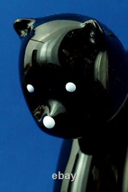 Lucio Zanetti SCULPTURE Cat opaline glass MURANO VENICE LA MURRINA DISCOUNTED