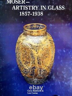 MOSER PInk Pillow Vase Unique Rare Fine In Klabin Collection Book