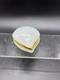 Murano Glass Opaline Italian Trinket Box By Fratelli Ferro Rare