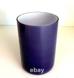 Mid Century Kastrup Raymor Purple Vase LARGE with matching tumbler