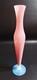 Murano Glass Pink Opaline Large Vase