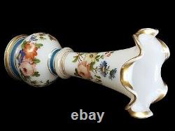 Opal Crystal Baccarat Vase Opaline J. F. Robert Louis-Philippe