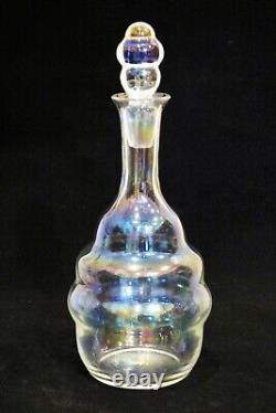 Opalescent Decanter, Josef Hoffmann for J & L Lobmeyr