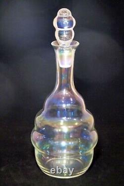 Opalescent Decanter, Josef Hoffmann for J & L Lobmeyr