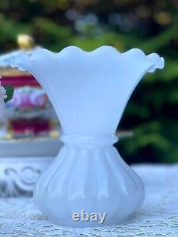 Opaline French 19th Vase Splendid Form