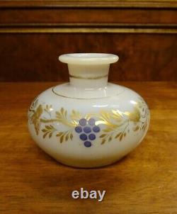 Original Antique Small Bottle Opaline Desvignes Early 19th