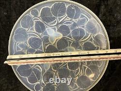 Pair of Opalescent Glass Vase Signed Arvers Made in France 1928 Art Deco