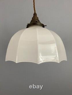 Parachute' Art Deco Opaline Pendant Light (21713)