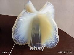 Pierre D'Avesn Rare French Art Deco Opalescent Glass Vase c1930