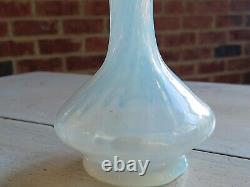 RARE Antique PAIR Opalescent KRALIK Art GLASS Florfiform VASES Vase ART NOUVEAU