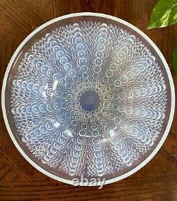 R LALIQUE 1935 Oursins #2 Opalescent 8 Bowl #3308 crystal Glass Mint Rene