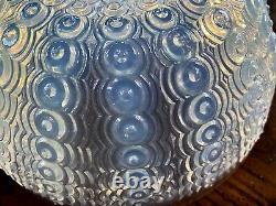 R LALIQUE 1935 Oursins #2 Opalescent 8 Bowl #3308 crystal Glass Mint Rene