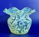 Rare Antique 1890's Richardson Art-nouveau Opalescent Art Glass Vase