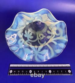 Rare Antique 1890's Richardson Art-Nouveau Opalescent Art Glass Vase
