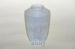 Rare Marius SABINO Signed Opalescent Glass Vase Eucalyptus 7098 French Art Deco