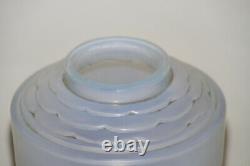 Rare Marius SABINO Signed Opalescent Glass Vase Eucalyptus 7098 French Art Deco