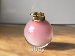 Rare Pink Opalescent Archimede Seguso Murano Glass Gold Bowl or lighter