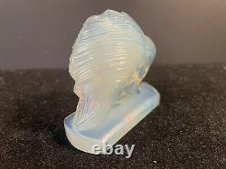 Rare Sabino France Porcupine Figurine Opalescent Art Glass Perfect & Adorable