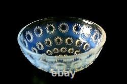 Rene Lalique Aster No. 5 Opalescent Glass Bowl