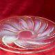 Rene Lalique Fleuron Floret Pattern Opalescent Glass Plate Dating To 1935