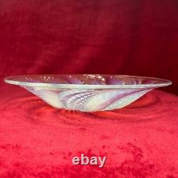 Rene Lalique Fleuron Floret Pattern Opalescent glass bowl dating to 1935