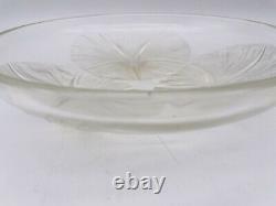 Rene Lalique French Art Glass Opalescent'Volubilis' Bowl No. 383 8.5 c. 1921