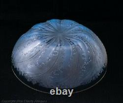 Rene Lalique French Opalescent Art Glass Bowl in the Chicoree Design c1925