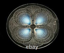 Rene Lalique Glass Coquilles Pattern Opalescent Plate Art Deco c1924 Nr 3011