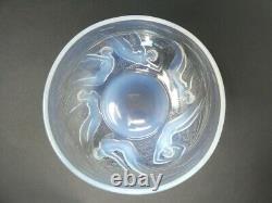 Rene Lalique Glass Opalescent Ondines Bowl