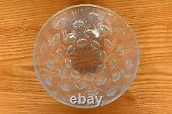 Rene Lalique Opalescent Bulbes Bowl, signed R Lalique France