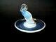 René Lalique Opalescent Glass'canard (duck)' Cendrier Rond/ashtray