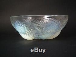 Rene Lalique Opalescent Glass'Dahlias No. 1' Bowl