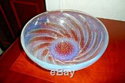 Rene Lalique Opalescent fish Bowl